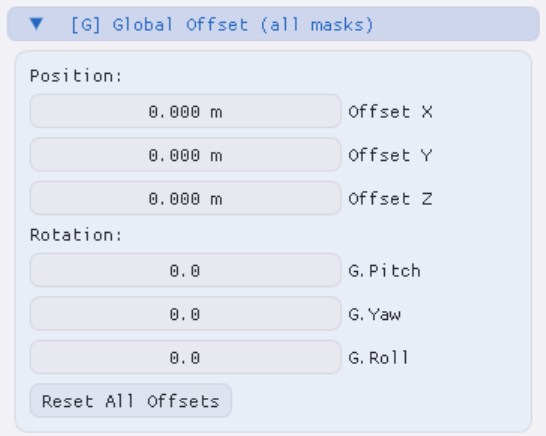 [G] Global Offset sliders for translate and rotate.
