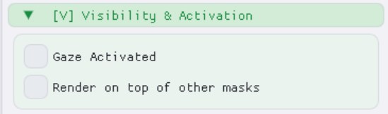 [V] Visibility & Activation