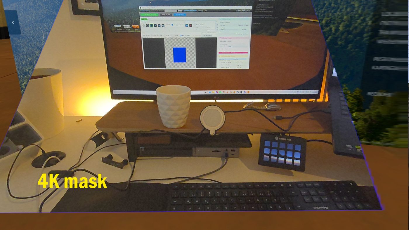 A 4K-resolution mask - a much finer, cleaner edge.
